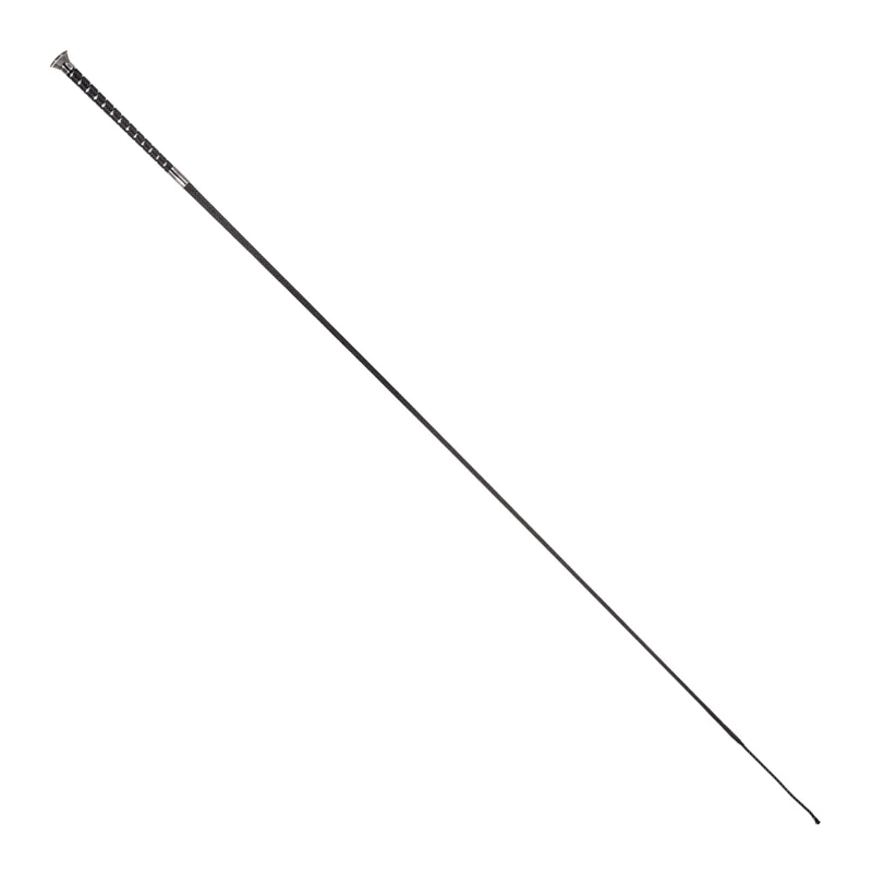 Country Direct Braided Sparkle Handle Dressage Black